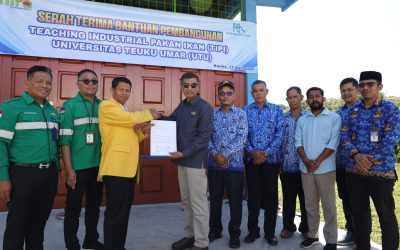 Kerjasama PT Mifa Bersuadara  : FPIK Mendapatkan Bantuan Gedung Teaching Industrial Pakan Ikan