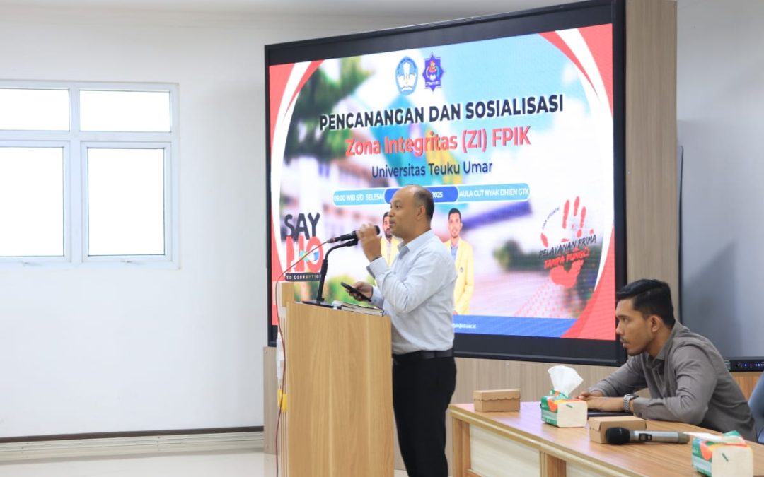 FPIK UTU Canangkan Zona Integritas Menuju WBK dan WBBM