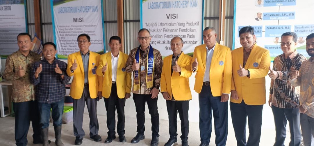 DIRJEN KEMDIKTISAINTEK KUNJUNGI HATCHERY FPIK UTU