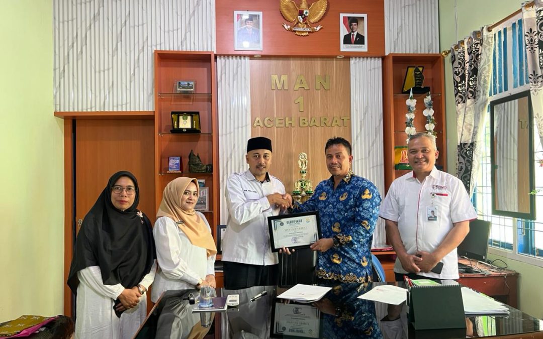PRODI SUMBER DAYA AKUATIK JALIN KERJASAMA BIDANG PENDIDIKAN DENGAN MAN 1 ACEH BARAT