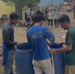 Cegah Krisis Kesehatan Pascabencana, Tim “Mahasiswa Berdampak” UTU Pulihkan Tata Kelola Air dan Gelar Sanitasi Lingkungan di Aceh Tamiang