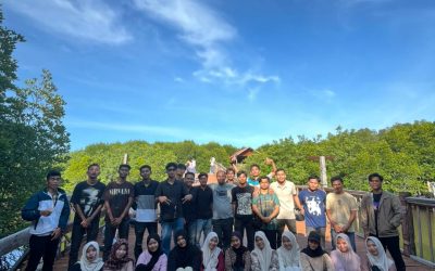 Bentengi Ekosistem Pascabencana, Tim “Mahasiswa Berdampak” UTU Gelar Monitoring dan Evaluasi Mangrove di Aceh Tamiang