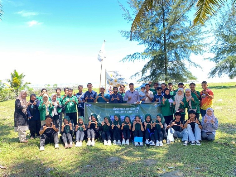 Pelaksanaan Kegiatan Aquatic Camp II Mahasiswa Program Studi Sumberdaya Akuatik Angkatan 2025, yang bertemakan: Mewujudkan Generasi Muda Yang Menjunjung Tinggi Etika dan Berperan Aktif Dalam Menjaga Perairan Berkelanjutan