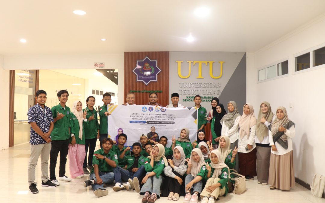 Perkuat Wawasan Global dan Kolaborasi Riset Perairan, Prodi Sumber Daya Akuatik Gelar Kuliah Umum Internasional Bersama Universiti Sains Malaysia